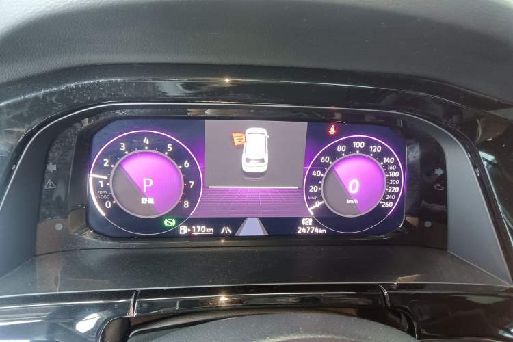 Used Volkswagen Teramont 2023 380TSI Four-Wheel Drive Prestige Luxury Edition Instrument Cluster