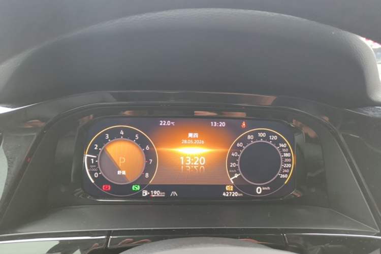 Used Volkswagen Teramont 2023 380TSI Four-Wheel Drive Luxury Edition Instrument Cluster