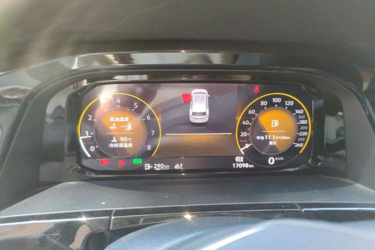 Used Volkswagen Teramont 2023 380TSI Four-Wheel Drive Luxury Edition Instrument Cluster