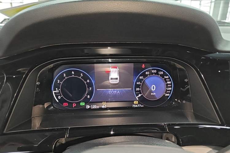 Used Volkswagen Teramont 2023 380TSI Four-Wheel Drive Prestige Luxury Edition Instrument Cluster