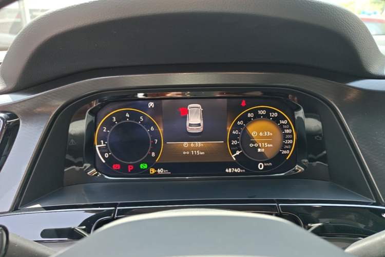 Used Volkswagen Teramont 2023 330TSI Two-Wheel-Drive Luxury Edition Instrument Cluster
