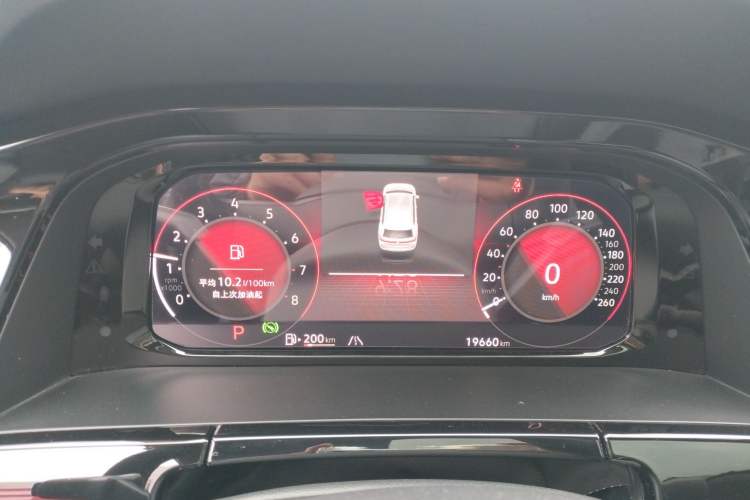 Used Volkswagen Teramont 2023 380TSI Four-Wheel Drive Prestige Flagship Edition Instrument Cluster