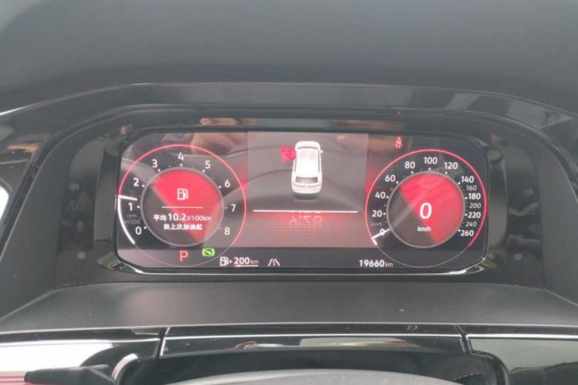 Used Volkswagen Teramont 2023 380TSI Four-Wheel Drive Prestige Flagship Edition Instrument Cluster