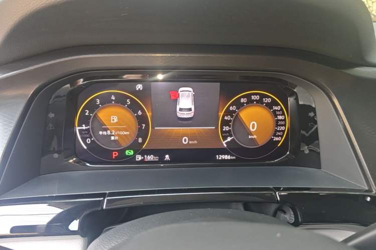 Used Volkswagen Teramont 2023 380TSI Four-Wheel Drive Luxury Edition Instrument Cluster