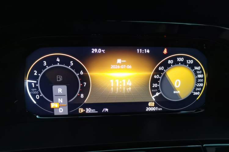 Used Volkswagen Teramont 2023 Facelift 380TSI Four-Wheel Drive Prestige Luxury Edition Instrument Cluster