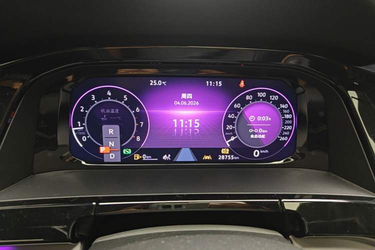 Used Volkswagen Teramont 2023 Revised 380TSI Four-Wheel Drive Prestige Flagship Edition Instrument Cluster
