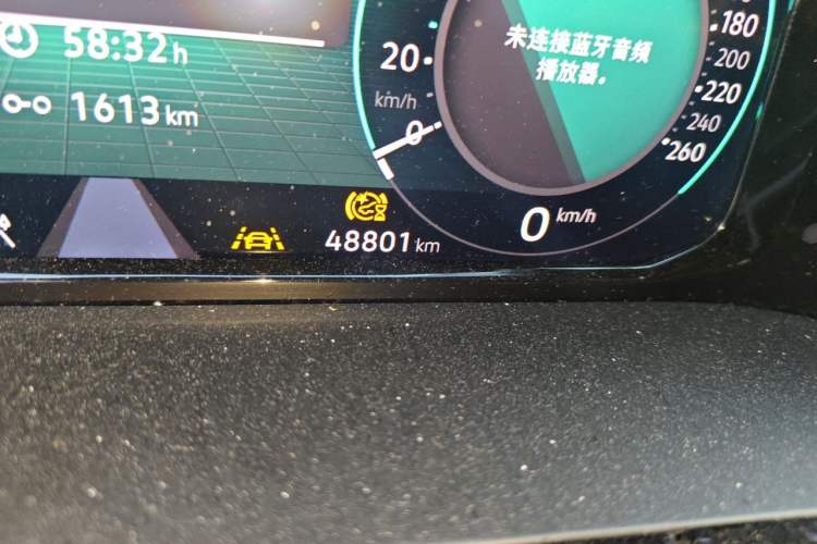Used Volkswagen Teramont 2023 380TSI Four-Wheel Drive Prestige Luxury Edition Odometer Close Up