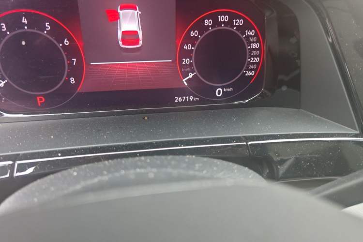 Used Volkswagen Teramont 2023 Facelift 380TSI Four-Wheel Drive Prestige Luxury Edition Odometer Close Up