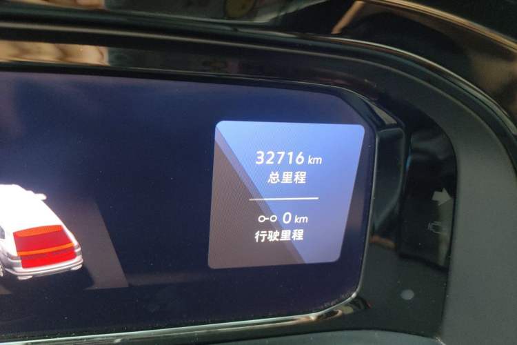 Used Volkswagen Teramont 2023 330TSI Two-Wheel-Drive Prestige Luxury Edition Odometer Close Up