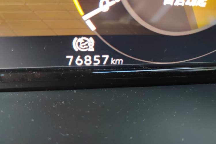 Used Volkswagen Teramont 2023 380TSI Four-Wheel Drive Luxury Edition Odometer Close Up