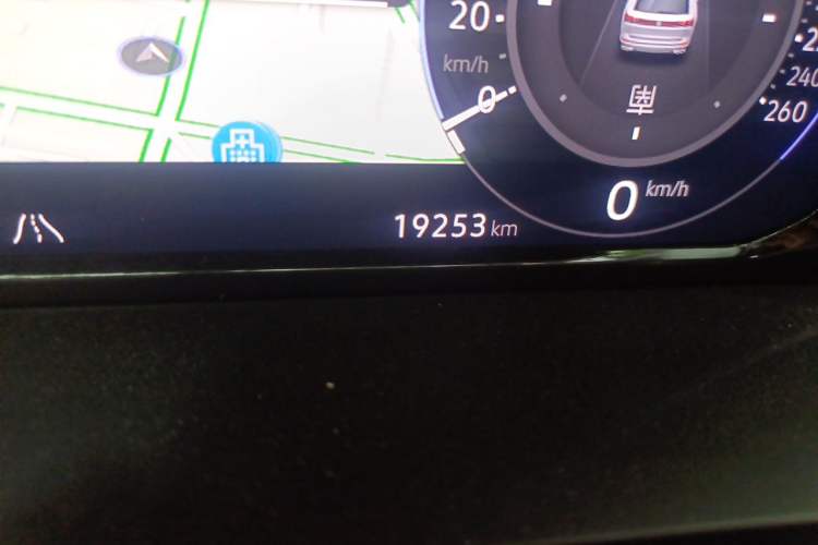 Used Volkswagen Teramont 2023 Revised 380TSI Four-Wheel Drive Prestige Flagship Edition Odometer Close Up