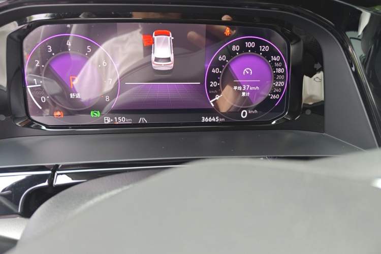 Used Volkswagen Teramont 2023 Facelift 380TSI Four-Wheel Drive Luxury Deluxe Edition Odometer Close Up