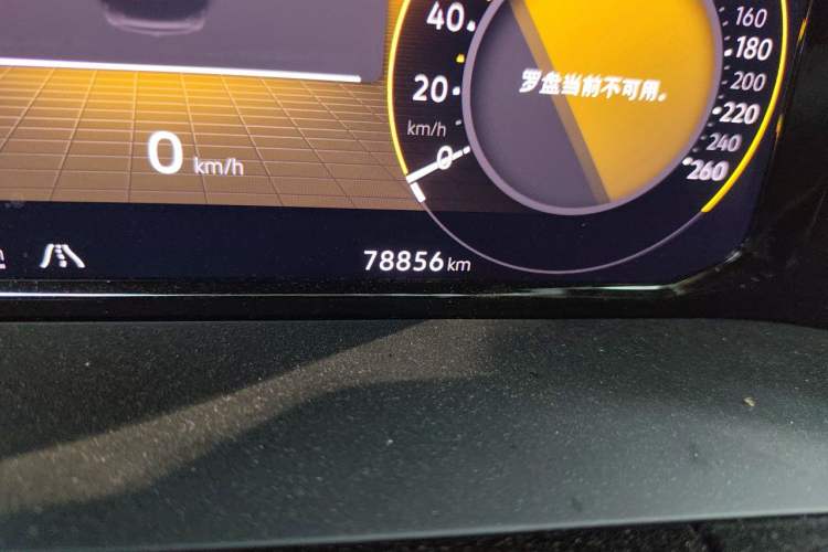 Used Volkswagen Teramont 2023 380TSI Four-Wheel Drive Luxury Edition Odometer Close Up