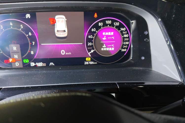 Used Volkswagen Teramont 2023 380TSI Four-Wheel Drive Prestige Luxury Edition Odometer Close Up