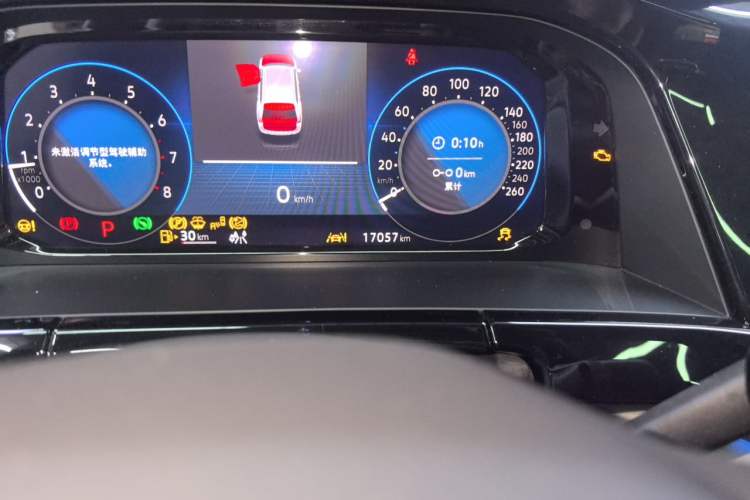Used Volkswagen Teramont 2023 380TSI Four-Wheel Drive Prestige Luxury Edition Odometer Close Up