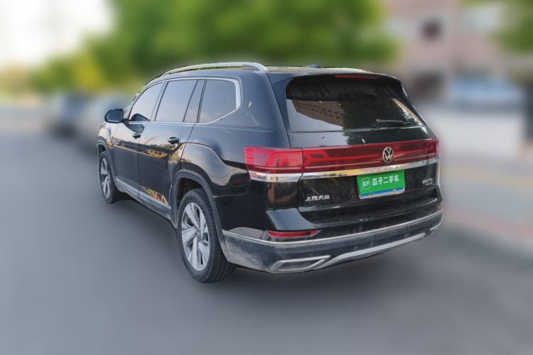 Used Volkswagen Teramont 2023 380TSI Four-Wheel Drive Luxury Edition Rear Left 45 Deg