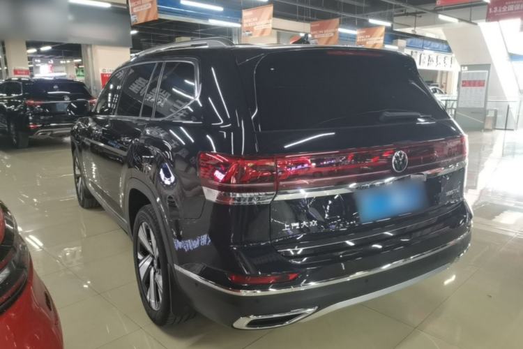 Used Volkswagen Teramont 2023 380TSI Four-Wheel Drive Luxury Edition Rear Left 45 Deg