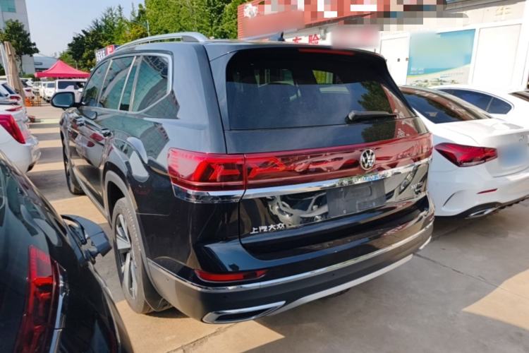 Used Volkswagen Teramont 2023 380TSI Four-Wheel Drive Luxury Edition Rear Left 45 Deg