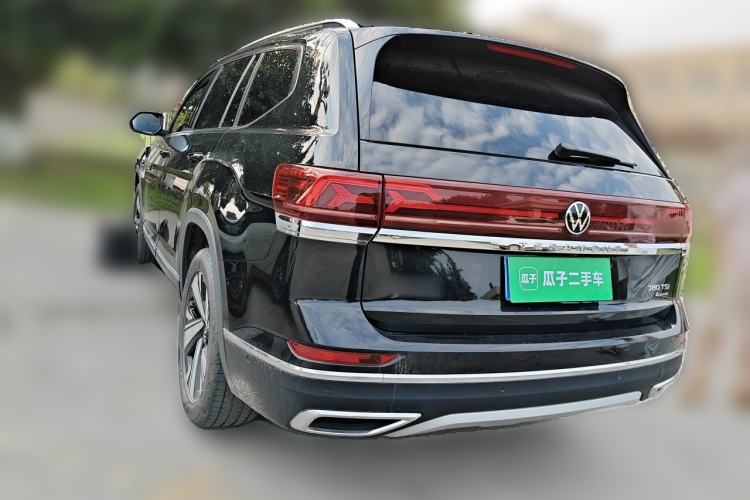 Used Volkswagen Teramont 2023 380TSI Four-Wheel Drive Prestige Luxury Edition Rear Left 45 Deg