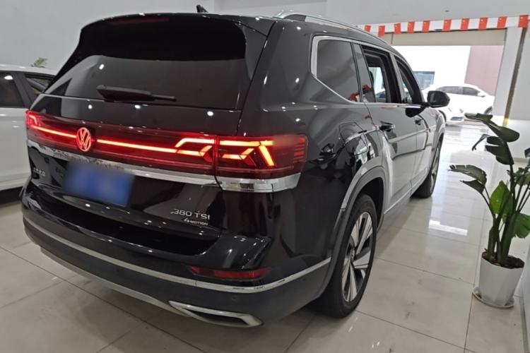 Used Volkswagen Teramont 2023 380TSI Four-Wheel Drive Luxury Edition Rear Right 45 Deg