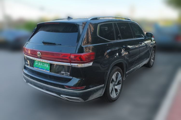 Used Volkswagen Teramont 2023 380TSI Four-Wheel Drive Luxury Edition Rear Right 45 Deg