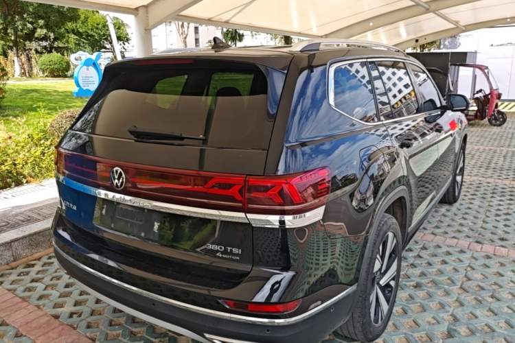 Used Volkswagen Teramont 2023 380TSI Four-Wheel Drive Prestige Luxury Edition Rear Right 45 Deg