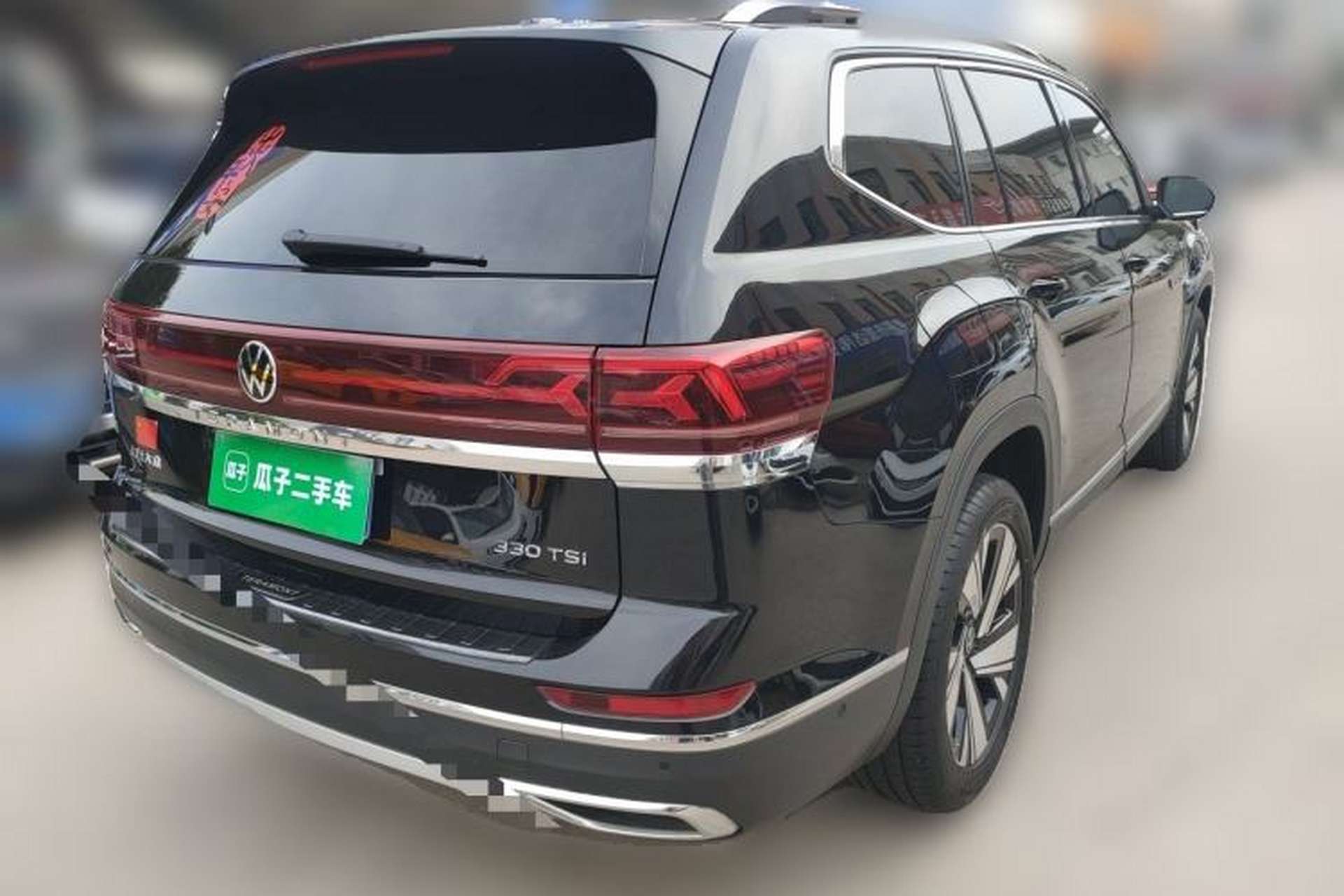 Used Volkswagen Teramont 2023 330TSI Two-Wheel-Drive Prestige Luxury Edition Rear Right 45 Deg
