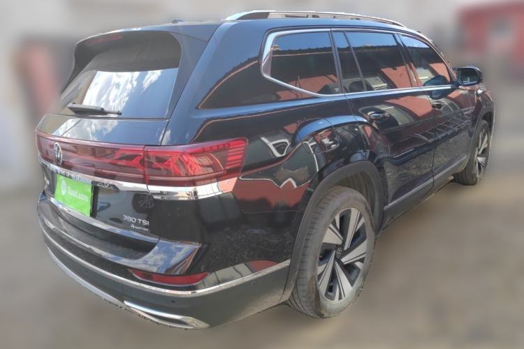 Used Volkswagen Teramont 2023 380TSI Four-Wheel Drive Luxury Edition Rear Right 45 Deg