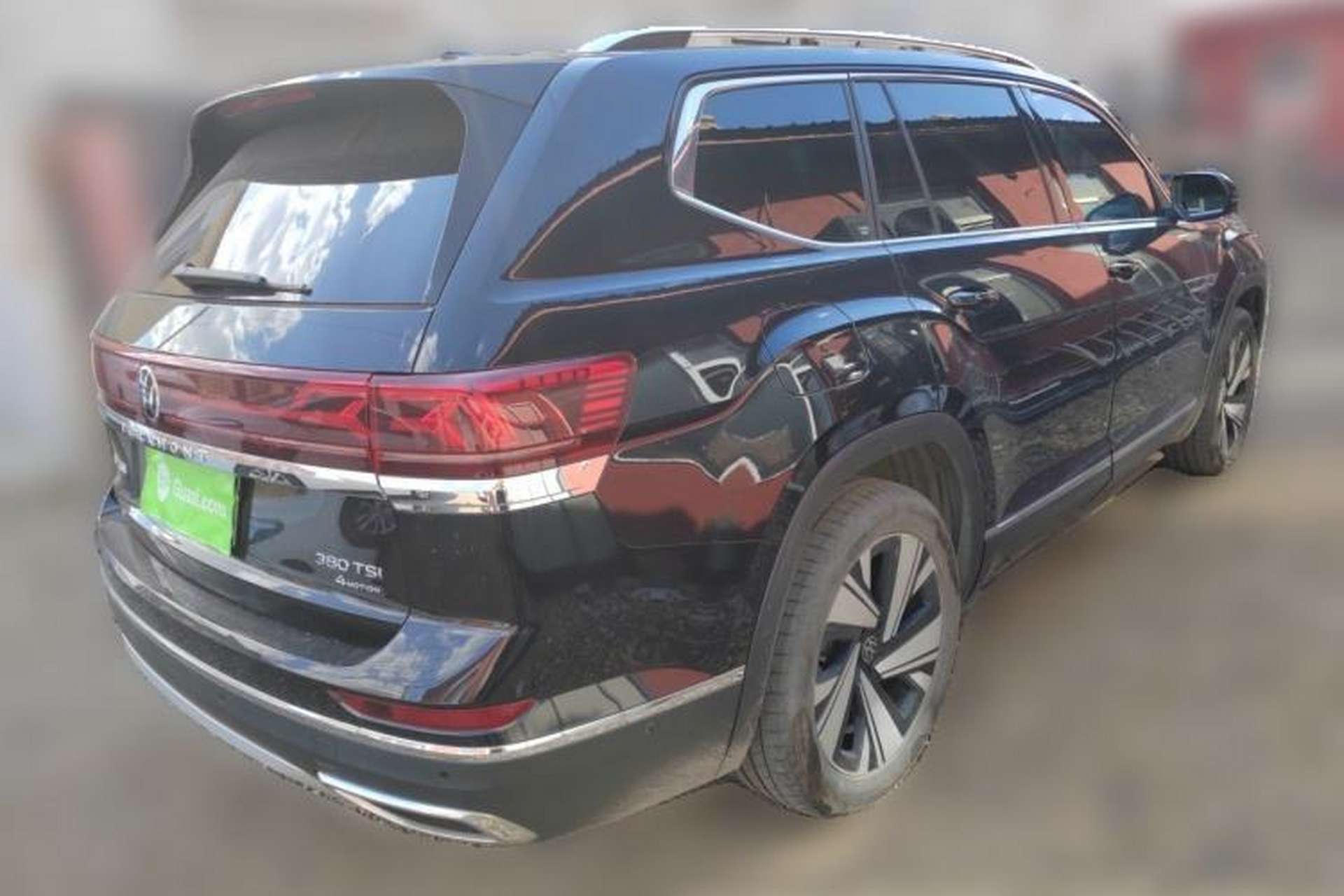 Used Volkswagen Teramont 2023 380TSI Four-Wheel Drive Luxury Edition Rear Right 45 Deg