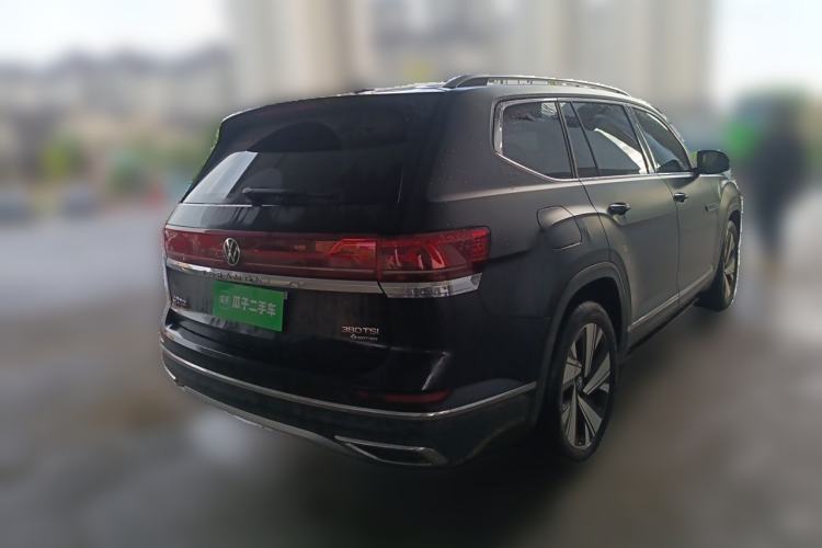 Used Volkswagen Teramont 2023 380TSI Four-Wheel Drive Luxury Edition Rear Right 45 Deg