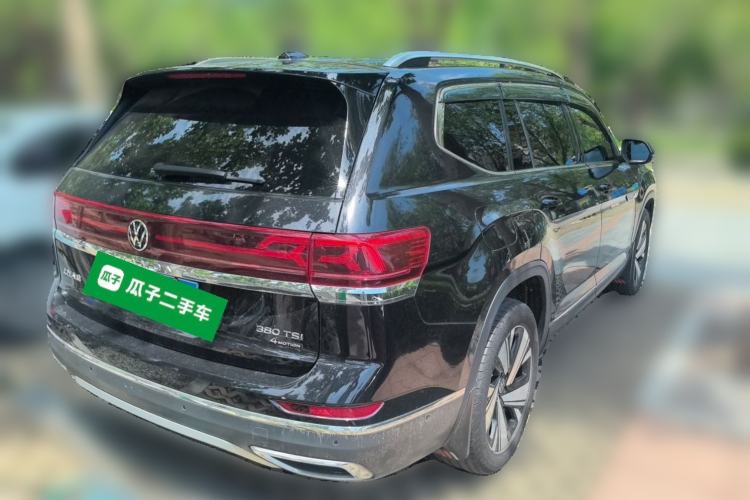 Used Volkswagen Teramont 2023 380TSI Four-Wheel Drive Prestige Luxury Edition Rear Right 45 Deg