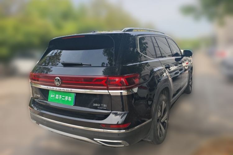 Used Volkswagen Teramont 2023 380TSI Four-Wheel Drive Prestige Luxury Edition Rear Right 45 Deg