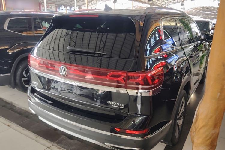 Used Volkswagen Teramont 2023 380TSI Four-Wheel Drive Luxury Edition Rear Right 45 Deg