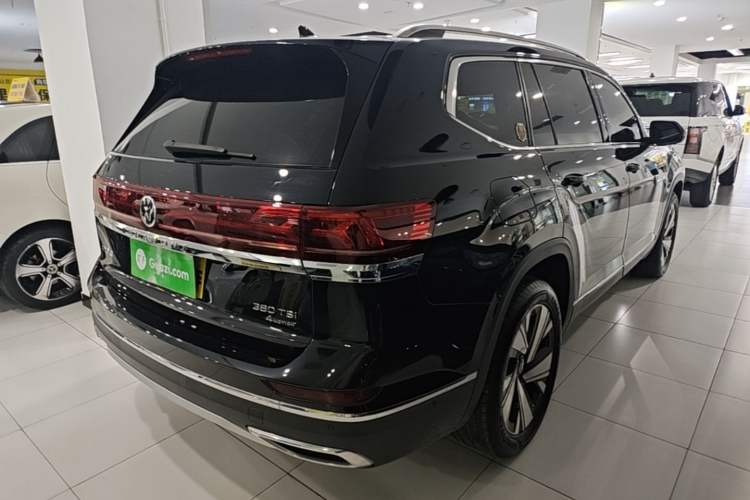 Used Volkswagen Teramont 2023 380TSI Four-Wheel Drive Prestige Luxury Edition Rear Right 45 Deg