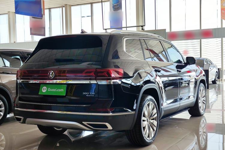 Used Volkswagen Teramont 2023 380TSI Four-Wheel Drive Prestige Flagship Edition Rear Right 45 Deg