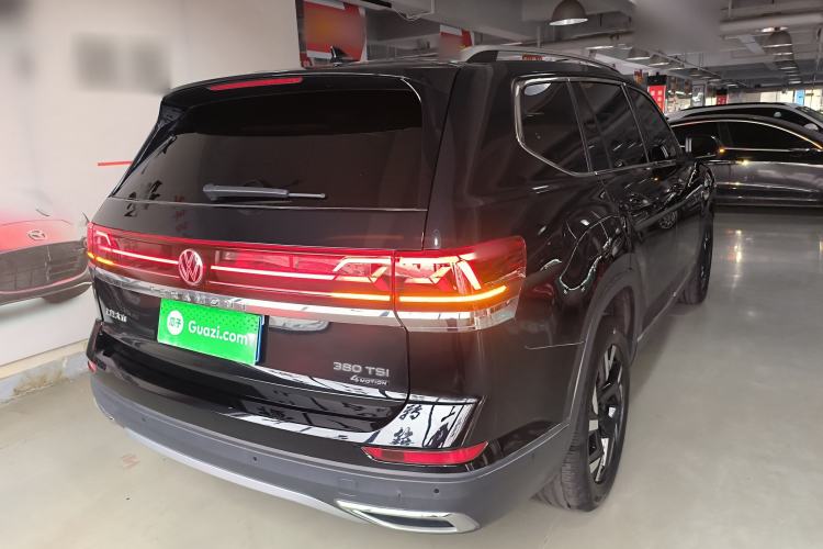 Used Volkswagen Teramont 2023 380TSI Four-Wheel Drive Luxury Edition Rear Right 45 Deg