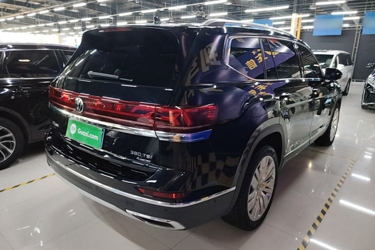 Used Volkswagen Teramont 2023 380TSI Four-Wheel Drive Prestige Luxury Edition Rear Right 45 Deg