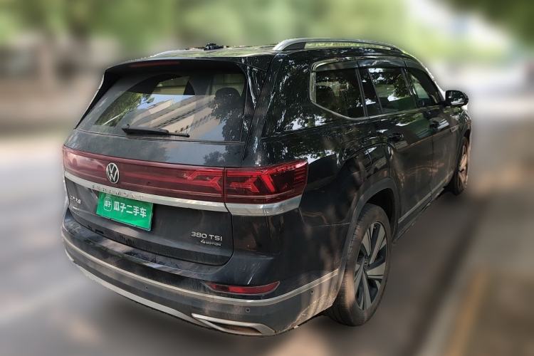 Used Volkswagen Teramont 2023 380TSI Four-Wheel Drive Luxury Edition Rear Right 45 Deg