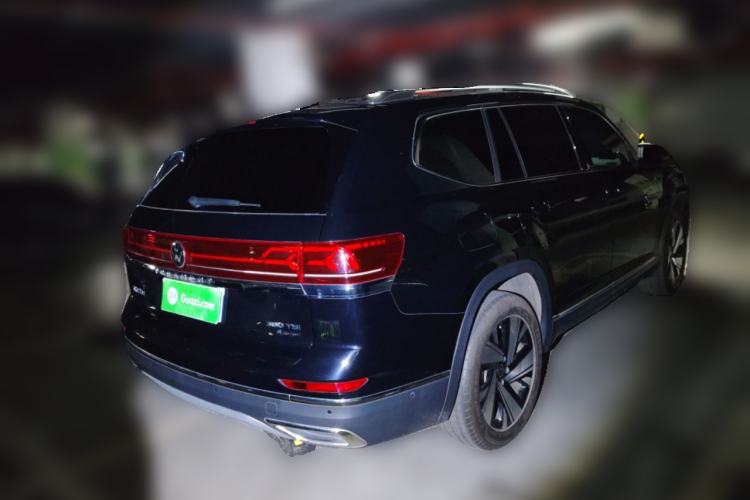 Used Volkswagen Teramont 2023 380TSI Four-Wheel Drive Prestige Luxury Edition Rear Right 45 Deg