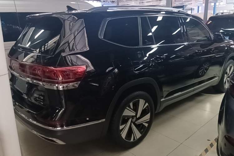 Used Volkswagen Teramont 2023 380TSI Four-Wheel Drive Prestige Luxury Edition Rear Right 45 Deg