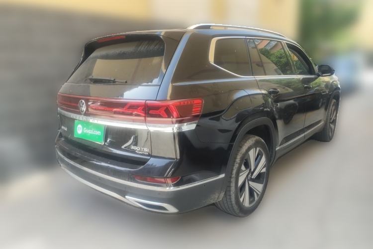 Used Volkswagen Teramont 2023 380TSI Four-Wheel Drive Luxury Edition Rear Right 45 Deg