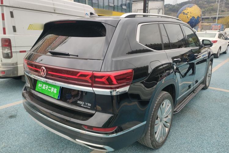 Used Volkswagen Teramont 2023 380TSI Four-Wheel Drive Prestige Flagship Edition Rear Right 45 Deg