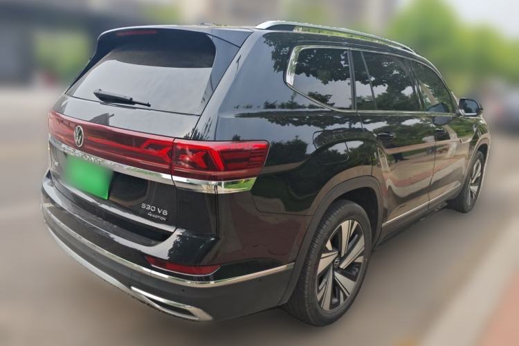 Used Volkswagen Teramont 2023 530 V6 Four-Wheel Drive Prestige Luxury Edition Rear Right 45 Deg