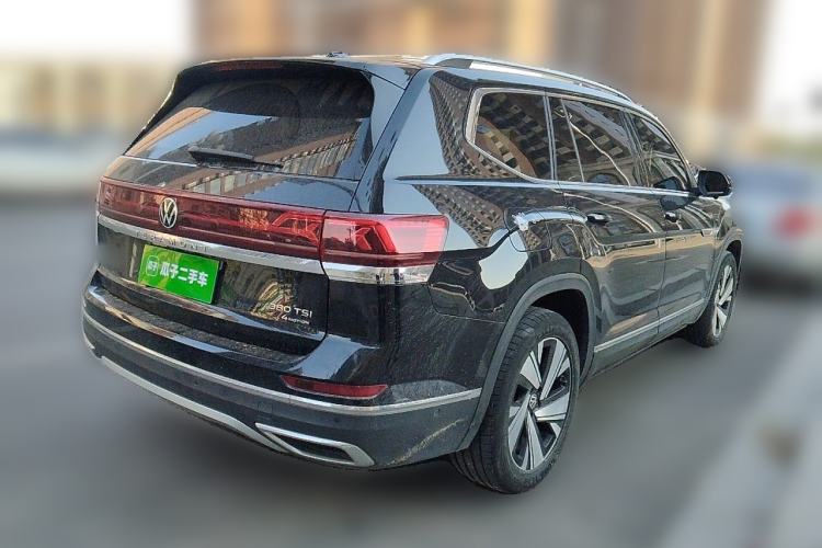 Used Volkswagen Teramont 2023 380TSI Four-Wheel Drive Prestige Luxury Edition Rear Right 45 Deg