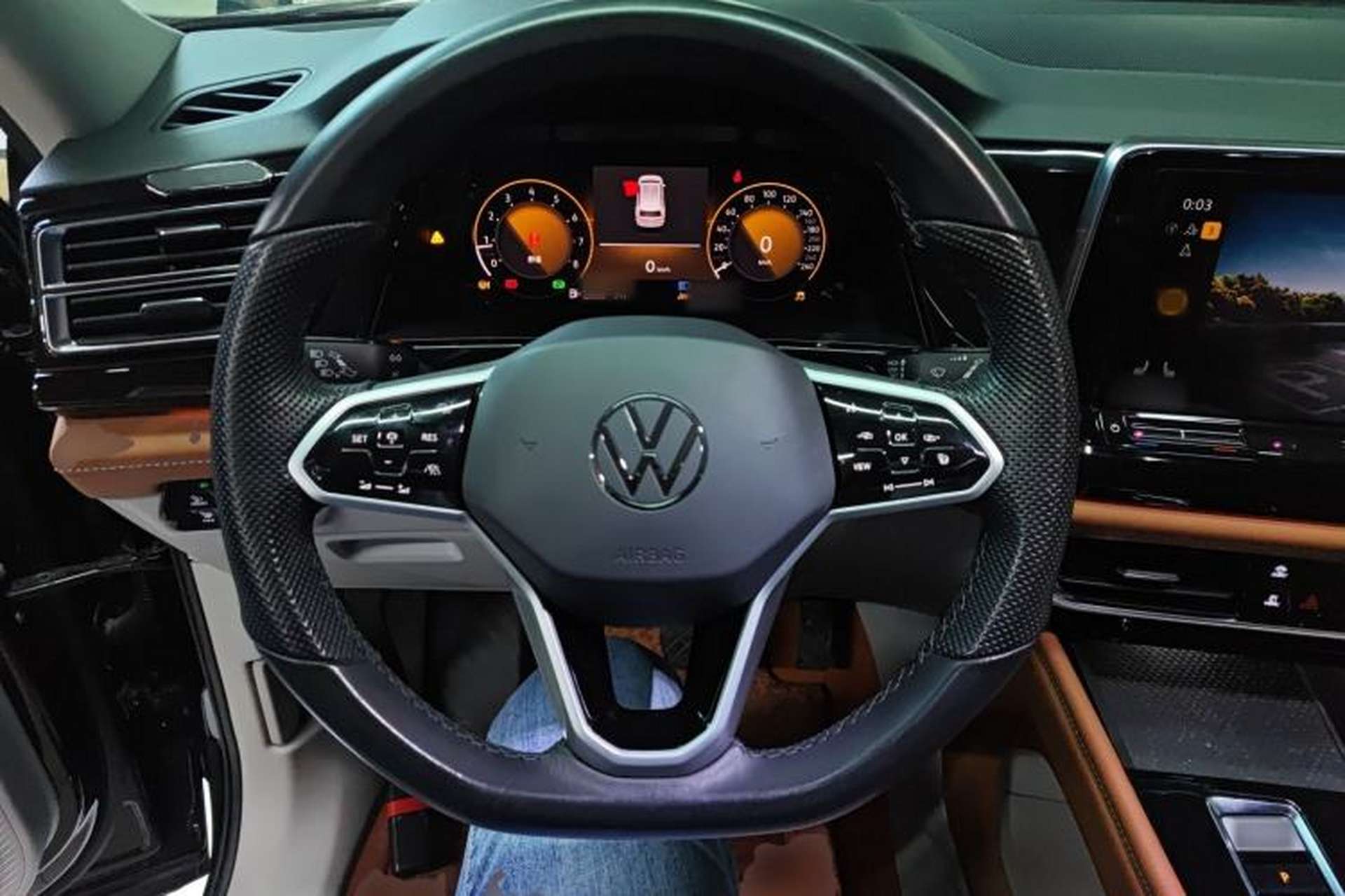 Used Volkswagen Teramont 2023 380TSI Four-Wheel Drive Luxury Edition Steering Wheel
