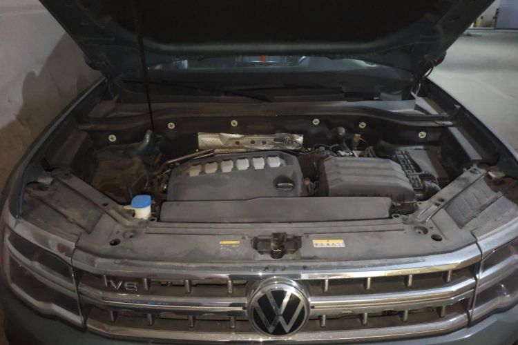 Used Volkswagen Teramont 2023 530 V6 Four-Wheel Drive Prestige Luxury Edition Engine Bay