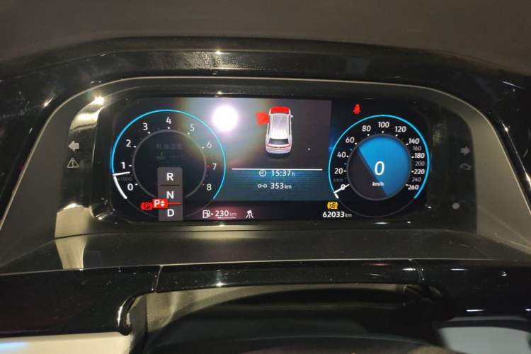 Used Volkswagen Teramont 2023 530 V6 Four-Wheel Drive Prestige Luxury Edition Instrument Cluster