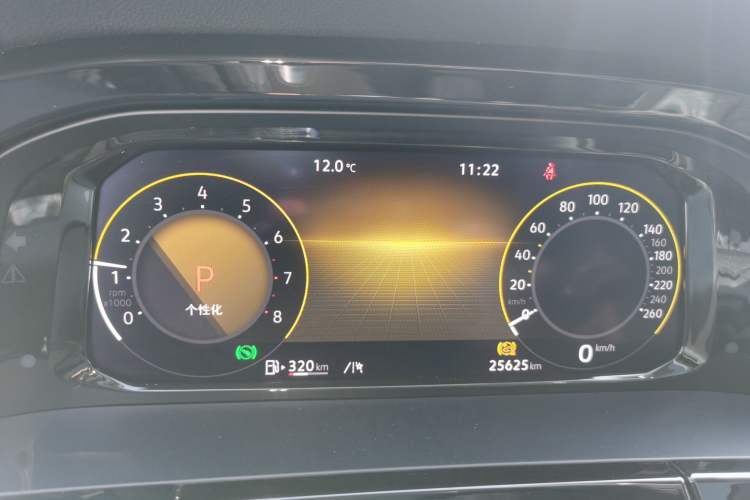 Used Volkswagen Teramont 2023 380TSI Four-Wheel Drive Prestige Luxury Edition Instrument Cluster
