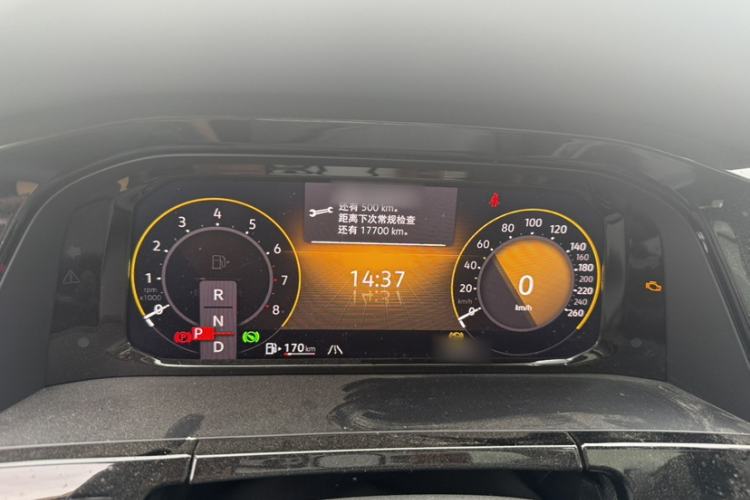 Used Volkswagen Teramont 2023 380TSI Four-Wheel Drive Prestige Luxury Edition Instrument Cluster