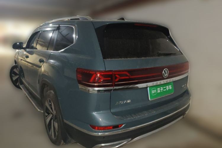 Used Volkswagen Teramont 2023 530 V6 Four-Wheel Drive Prestige Luxury Edition Rear Left 45 Deg